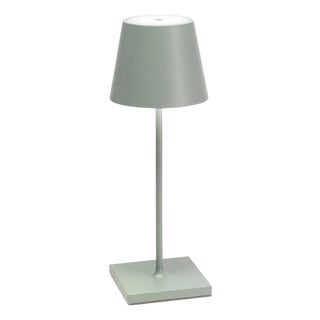 Zafferano Poldina Pro Mini Cordless Lamp in Sage For Sale