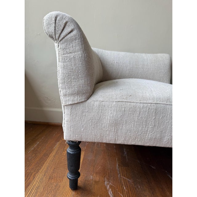 Mid 20th Century Pair of French Art Deco Tete-a-Tete Chairs For Sale In Birmingham - Image 6 of 6