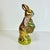 Shabby Chic 1990s Vintage Shabby Chic Foil Covered Plaster Faux Chocolate Bunny Figurine For Sale - Image 3 of 15