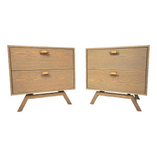 Thomas Hayes Murphy Bedside Tables - a Pair For Sale