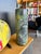 Seguso Vetri d'Arte Vintage Murano Scavo Corroso Glass Cylinder Vase Acid Green and Yellow For Sale - Image 4 of 15