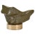 Sculpture Moss Green Marble on Bronze Plinth by Alice Ward, 1960s For Sale - Image 9 of 9