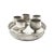 Mid-Century Modern Pewter Cordial Set With Tray - 6 Pieces For Sale - Image 4 of 4