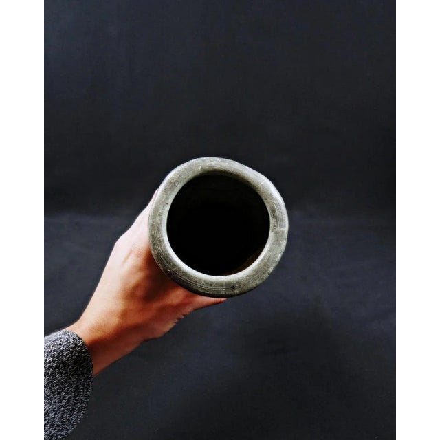 Art Deco Terracotta Vase in the style of Walter Gerhard, 1960s For Sale - Image 6 of 8