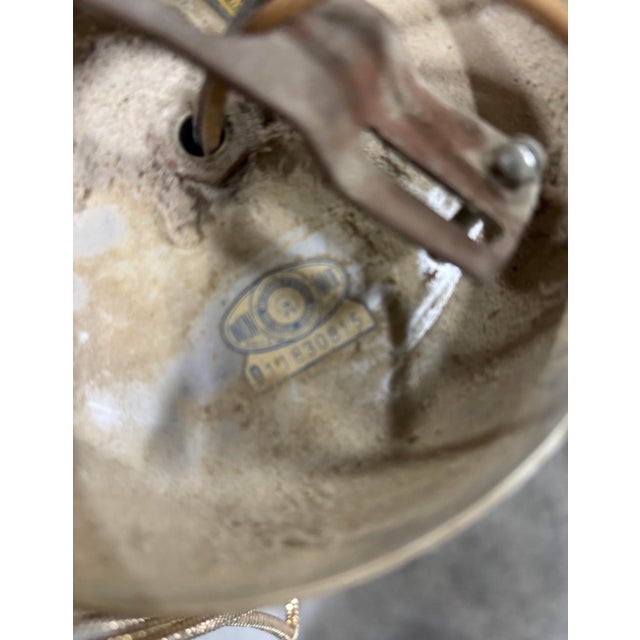 Brass 1960s Mid-Century Modern Dual Cone Swivel Pendant by Lincoln Lighting of Chicago For Sale - Image 8 of 8