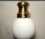 Large Sconce in Brass and Opaline, 1950s For Sale - Image 9 of 12