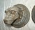 19th Century Pair Antique Hand Carved Dog Architectural Salvage Wall Sculpture Conklin Port For Sale - Image 5 of 13