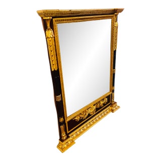 1990s Neoclassical French Empire Mirror by LaBarge For Sale