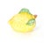 Italian Majolica Lemon-Form Covered Table Ornament, Late 20th Century For Sale - Image 9 of 9