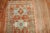 Red Antique Zabihi Collection Persian Heriz Worn Orange Runner - 2'7" x 8'2" For Sale - Image 8 of 11