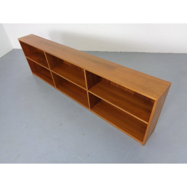 Large Freestanding Teak Bookcase, Denmark, 1960s For Sale - Image 6 of 15