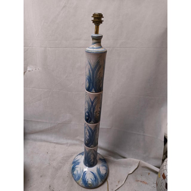 Ceramic Ceramic Floor Lamp by Viggo Kyhn, Denmark, 1960s For Sale - Image 7 of 18