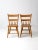 Antique Plank Seat Chairs Pair For Sale - Image 10 of 10