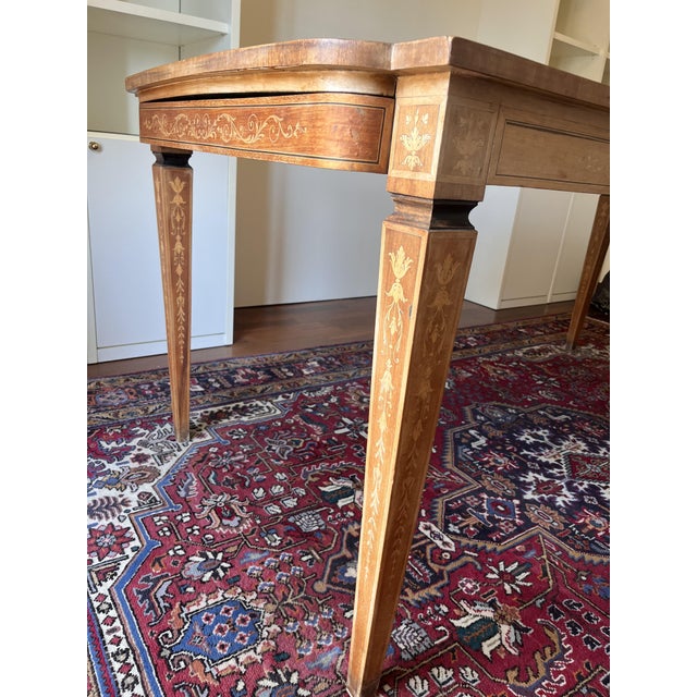 20th Century Walnut Table, 1905 For Sale - Image 3 of 7