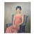 Joseph Margulies Original Portrait Painting Signed For Sale