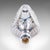 Silver Pair of Vintage John Haig Whisky Decanters, English, Glass, Silver, Hallmarked For Sale - Image 8 of 12
