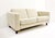 White 2-Seater Sofa by Hans Wegner, Denmark, 1960s For Sale - Image 4 of 9