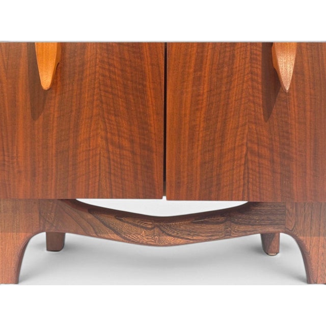 Young Manufacturing, Modern Nightstands, Walnut, Usa, 1960s For Sale - Image 11 of 14