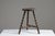 Wood High Wooden Tripod Stool, France, 1950s For Sale - Image 7 of 8