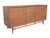 1960s Mid-Century Modern Walnut 9 Drawer Dresser Sculpted Pulls Long Credenza For Sale - Image 9 of 14