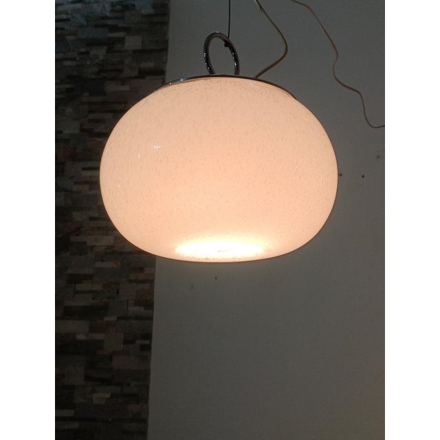 Murano Glass Pendant Lamp from Mazzega, 1970s For Sale - Image 6 of 9