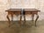An utterly charming pair of French Louis XV-style side tables, a masterful trompe-l'œil creation celebrating the art of...