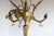 1960s Italian Ornate Antique Brass & Onyx Square Marble Coat Hat Rack Hall Tree Stand For Sale - Image 5 of 14