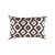 Turkish Ti 253 Black Decorative Accent Ikat Pillow 16'' X 24'' For Sale - Image 3 of 3