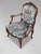 19th Century Louis XV French Fauteuil Armchairs, 1860s, Set of 4 For Sale - Image 9 of 15