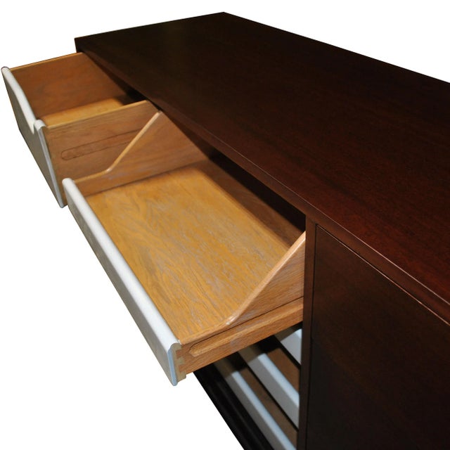 Vintage Rosewood Mahogany Harvey Probber Credenza For Sale - Image 10 of 13