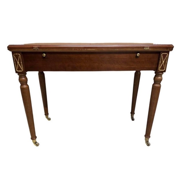 1980s The Franklin Mint Limited Edition "The House of Favorite Imperial" 5-in-1 Game Table For Sale - Image 4 of 10