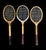 Wood Vintage Wooden Tennis Rackets Wall Display Set. Set of 6. Spaulding, Wilson, Etc For Sale - Image 7 of 7