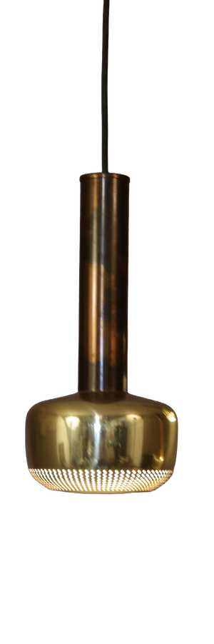 Vl56″ Lamp in Brass by Vilhelm Lauritzen for Louis Poulsen, Denmark, 1950s