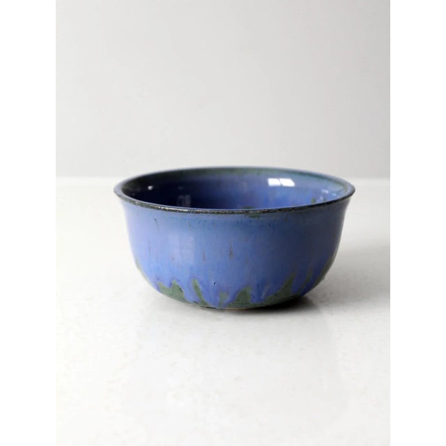 Vintage Studio Pottery Bowl For Sale - Image 4 of 10