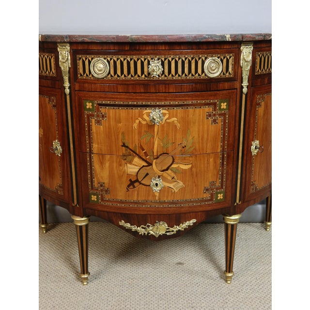 Louis XVI Commode, 1800s For Sale - Image 9 of 14
