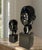 Contemporary Mid-Century Nguyen Thanh Le Bronze Bust of Young Vietnamese Women- A Pair For Sale - Image 3 of 18