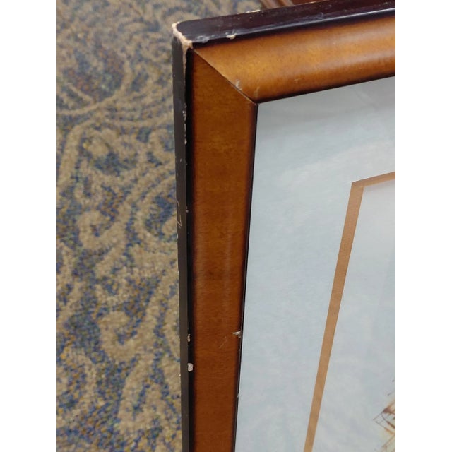 Gray Framed Signed Chaim Gross Fiddler Lithograph For Sale - Image 8 of 10