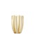 Gessato Tumbler (Set of 2) - Amber For Sale - Image 4 of 4