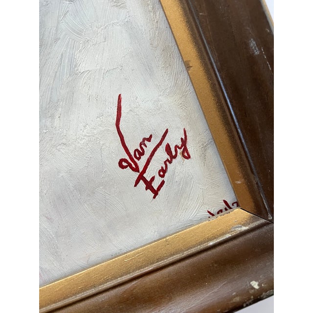 Acrylic Painting of Clown For Sale - Image 4 of 5