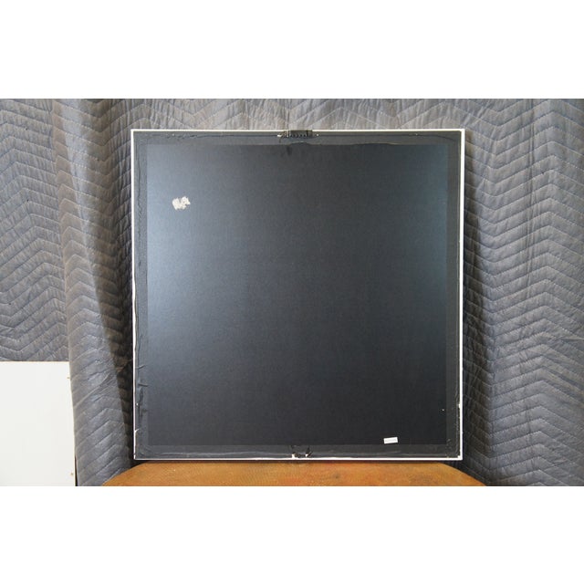 Late 20th Century English Bulldog 3d Cut Paper Topographical Map Ephemera Collage Wall Art 25", Framed For Sale - Image 11 of 12