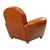 Pair of Artisan-Made Cognac Leather Armchairs For Sale - Image 4 of 8