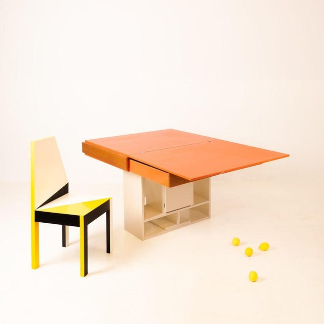 Architect-Designed Folding Table, 1970 For Sale - Image 10 of 13