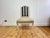 French Set of 4 Vintage Louis XVI Style Dining Chairs With Leather Seats For Sale - Image 3 of 5