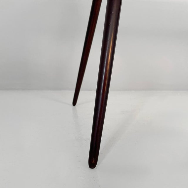 Mid-Century Modern Italian Disassemblable Coffee Table in Wood and Glass, 1950s For Sale - Image 12 of 14