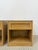 Mid 20th Century Mid 20th Century Thomasville Blonde Oak Nightstands Pair of Vintage Drawers Storage For Sale - Image 5 of 17
