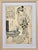 Set of 2 Edo era (ca 1825) Japanese woodblock prints of Bijin-ga / Geishas / Courtesans by Keisai Eisen. The first print...