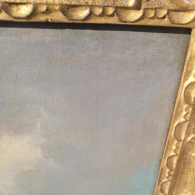 Putti Playing with Birds, Early 19th Century, Oil on Canvas, Framed For Sale - Image 11 of 18