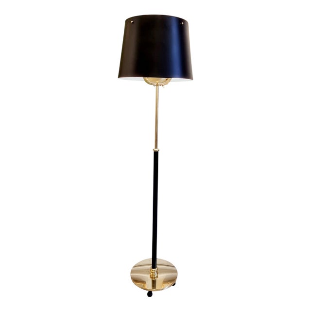 Vintage Floor Lamp by Josef Frank for Svenskt Tenn, 1950s For Sale