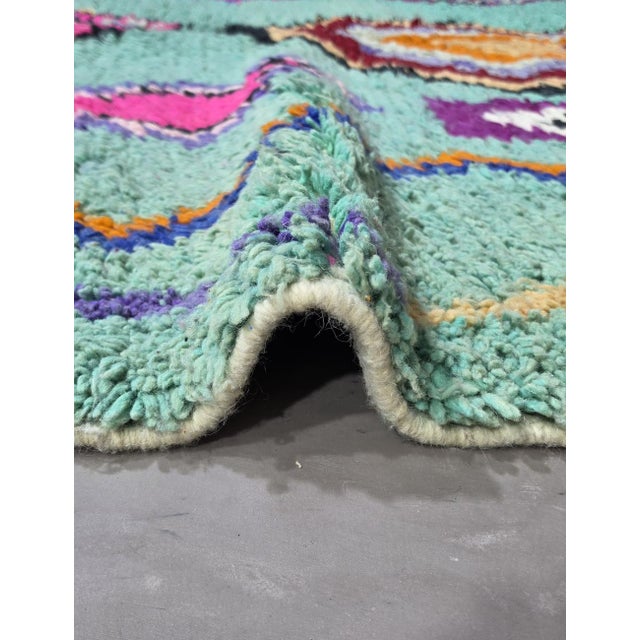 Contemporary Moroccan Eclectic Wool Rug 9.4 X 6.1 Ft For Sale - Image 3 of 6