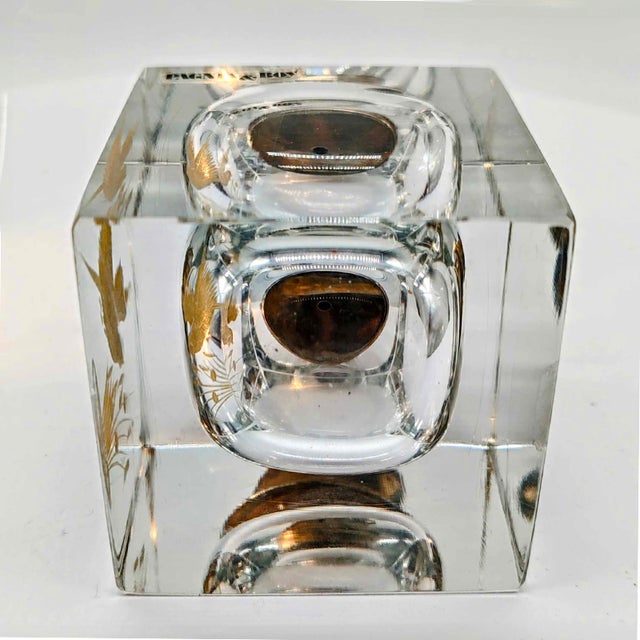 Lighter in Murano Glass with Handcrafting 24k Gold Finishing by Pagnin & Bon, Italy, 1960s For Sale - Image 6 of 7